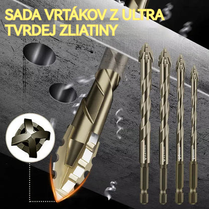 🔥Nová, špeciálna ponuka🔥 2026. Nová sada vysokovýkonných excentrických vrtákov so štyrmi čepeľami