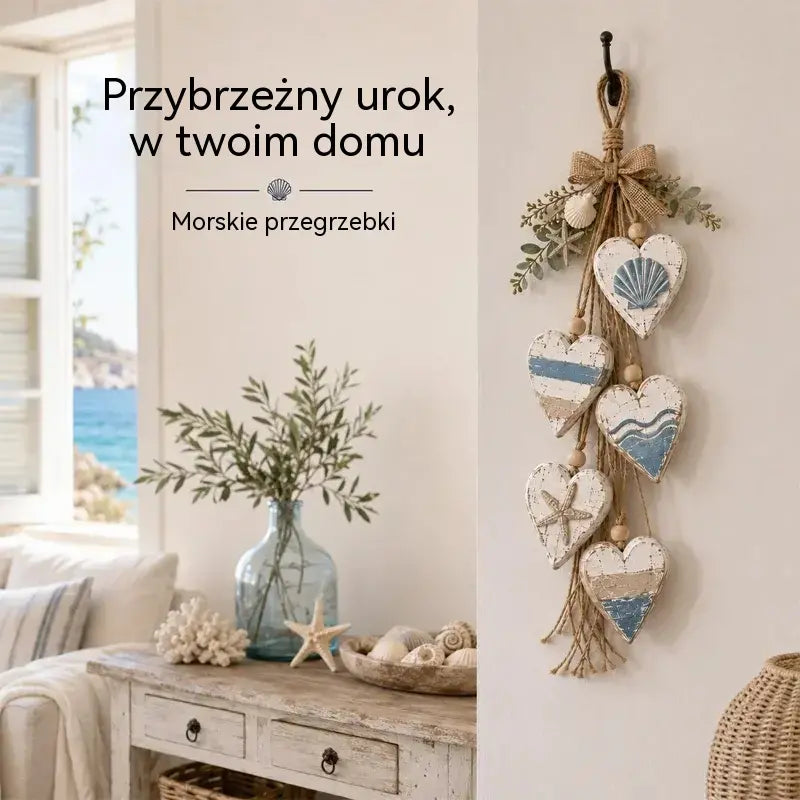 ✨ Rozświetl swój dom romantyczną atmosferą! Wisząca dekoracja w kształcie serca z wbudowanym oświetleniem LED! 💖🏡