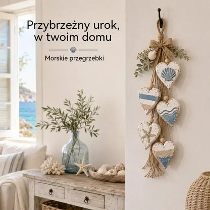✨ Rozświetl swój dom romantyczną atmosferą! Wisząca dekoracja w kształcie serca z wbudowanym oświetleniem LED! 💖🏡