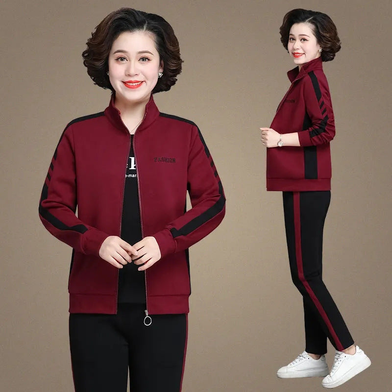 🔥【Novi dolasci za jesen i zimu】🔥【M-5XL】【Jakna + Hlače】😍 Moderna nova jesenska ležerna sportska odijela većih veličina