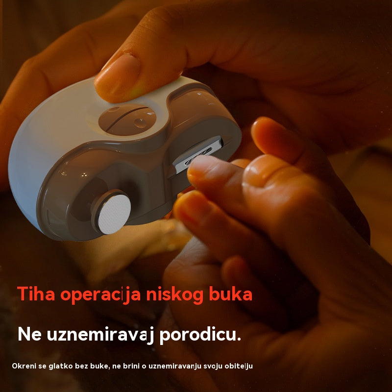✂️【Vruća prodaja】💅 【Nadograđena verzija】Višenamjenska električna turpija za nokte sa zaštitom od uklještenja, električne škare za nokte