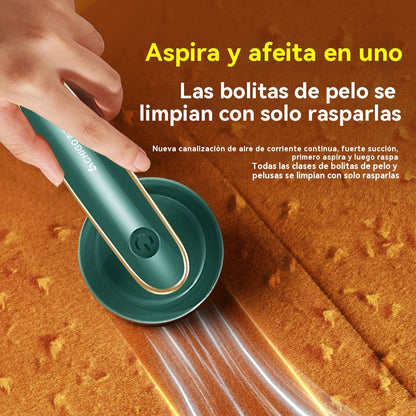 👚🧶 Quitapelusas eléctrico portátil multifuncional: elimina pelusas profesionalmente en prendas de lana, punto y algodón, dejando la ropa como nueva