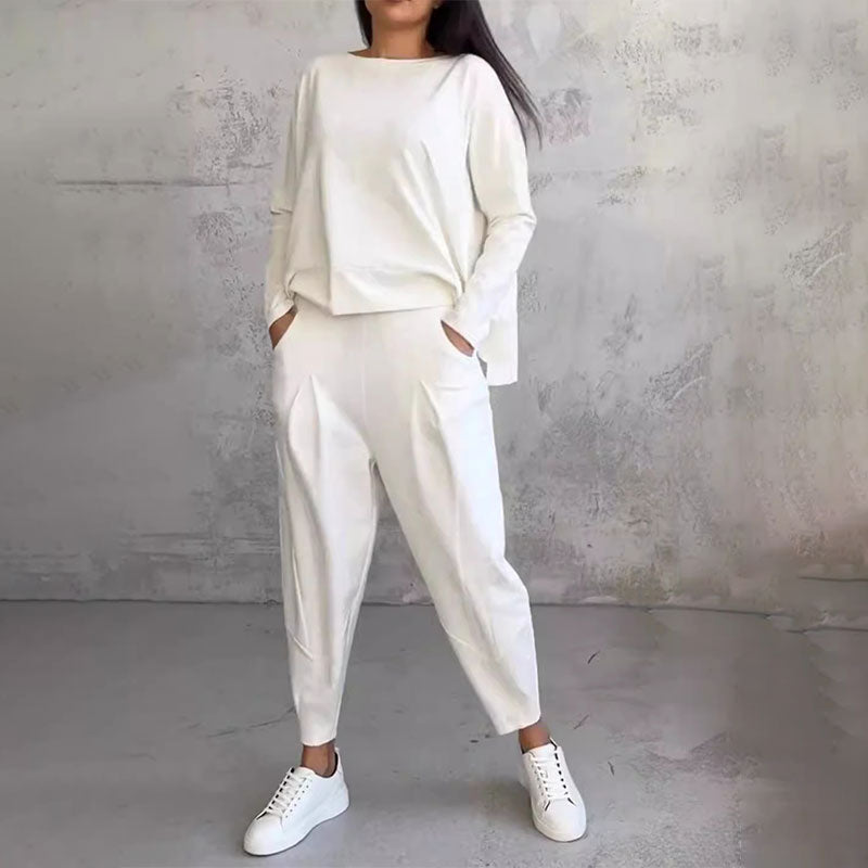 💖🔥Nuevo éxito — 50% de descuento🔥 Conjunto casual de algodón 2025 primavera-otoño, versátil para el trabajo diario