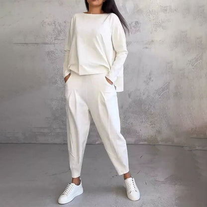 💖🔥Nuevo éxito — 50% de descuento🔥 Conjunto casual de algodón 2025 primavera-otoño, versátil para el trabajo diario