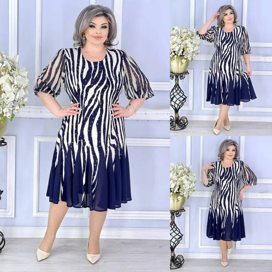 💖👗【Najprodavanija haljina】【S-5XL】Nova elegantna haljina na točkice--udobna i prozračna, prikladna za svakodnevni život, festivale, zabave, elegantna i svestrana