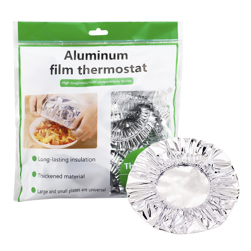 💥【100 szt.】🍎🔥 Izolacyjna folia aluminiowa (do kontaktu z żywnością)