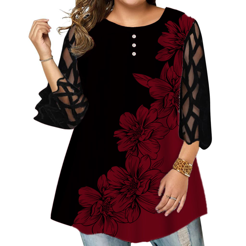 🔥🔥【50% zniżki】😍【L-6XL】✨Nowa damska koszulka z bawełny i lnu