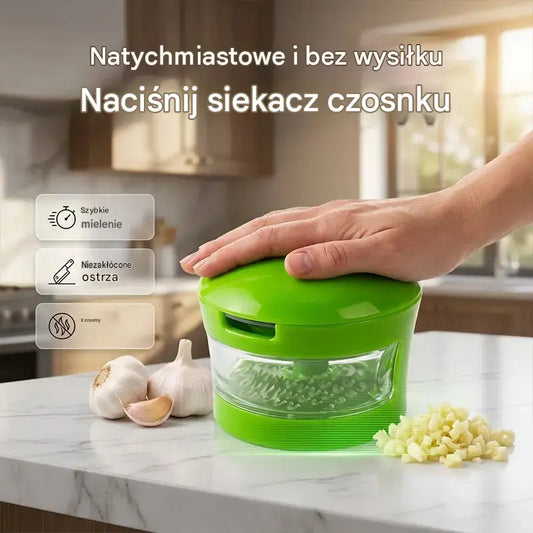 🧄 Wielofunkcyjna mini-siekaczka do czosnku – oferta za pół ceny 🔥