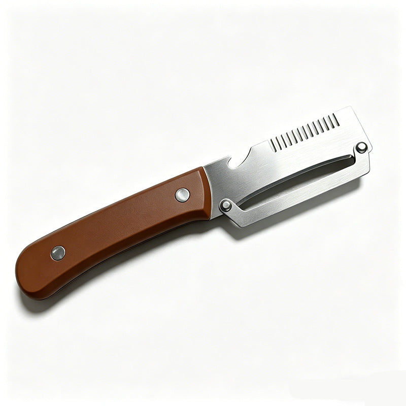 ✅Kupite 1, dobijte 1 gratis (2 artikla) 🧅🔪 Višenamjenska kuhinjska gulilica 3 u 1: Gulite, režite i otvarajte boce! 🔥