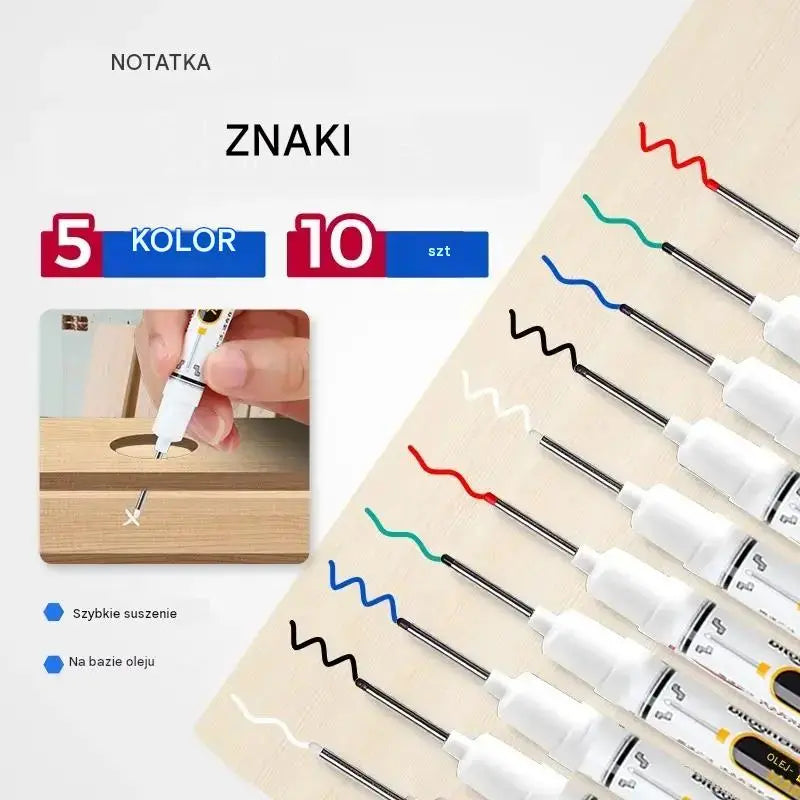 💯⚽Szybkoschnące markery precyzyjne na bazie oleju