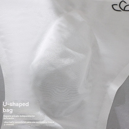 🔥 Imprescindible diario 🩲【Compra 5 y recibe 5】Calzoncillos slip de hombre de seda helada, ligeros y transpirables, cintura baja (45–100 kg)