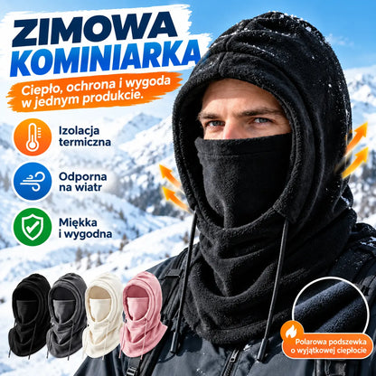 ❄️ Czapka termiczna zapewniająca pełną ochronę, z podszewką z polaru, która utrzymuje ciepło nawet przy temperaturze -20°C. ⛷️ Idealna do jazdy na nartach, na motocyklu oraz do aktywności na świeżym powietrzu.