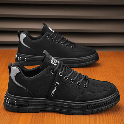 👟【Rozmiary 39-44】Nowe jesienne męskie trampki z miękkiej skóry