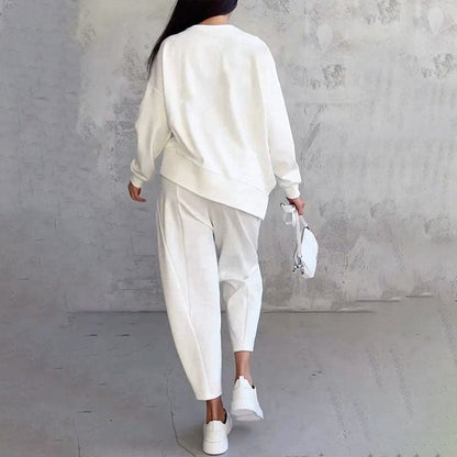 💖🔥Nuevo éxito — 50% de descuento🔥 Conjunto casual de algodón 2025 primavera-otoño, versátil para el trabajo diario