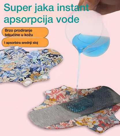 【🔥Pet komada – ograničeno 50% popusta】 Perivi antibakterijski jastučić od grafenskog pamuka