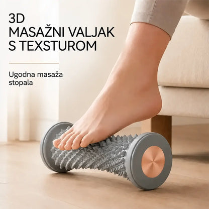 🦶 TPE masažni valjak za stopala — teksturirana površina za opuštanje umornih stopala i stimulaciju refleksnih točaka.