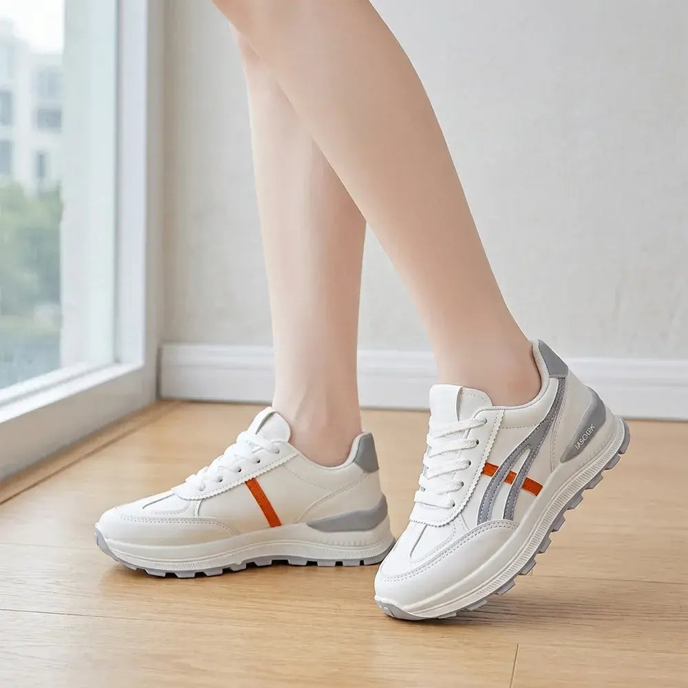 🍂 Na wiosnę i jesień! ✨ Sportowe buty casualowe dla kobiet 👟 Lekkie, z grubą podeszwą z efektem unoszenia, miękkie, oddychające i wygodne, nowoczesne i uniwersalne 💖