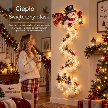 1 sztuka 139 zł 🎄Ścienna lampa dekoracyjna „Świąteczny szlak”