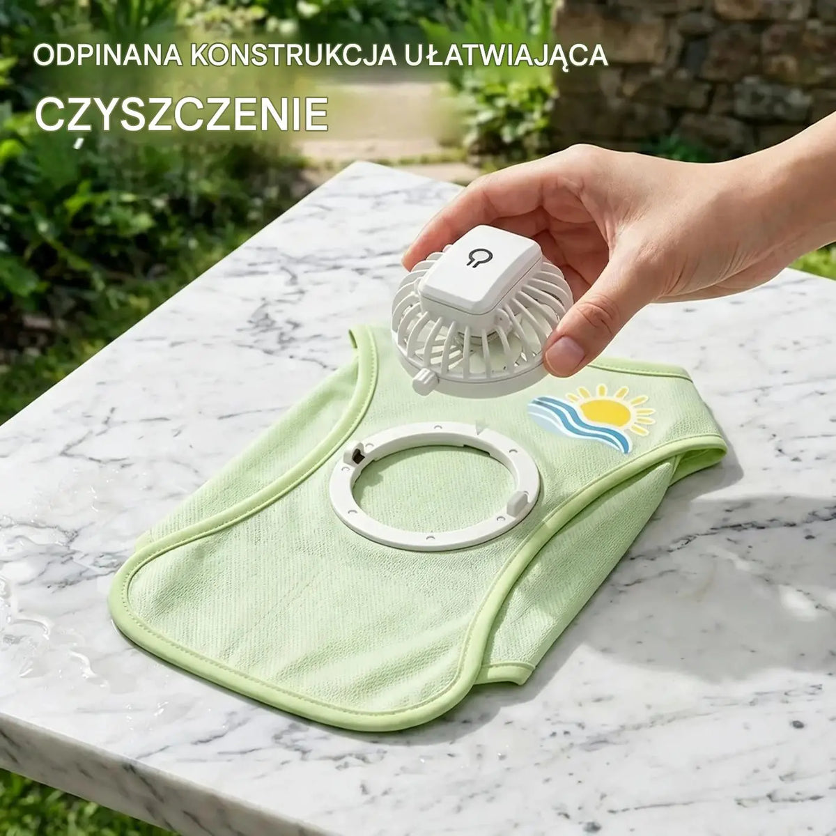 🐶🐱 【XS-3XL】Nowe ubranka dla psów z wentylatorem: Lekka i oddychająca kamizelka z ochroną przeciwsłoneczną na lato, idealna dla małych i średnich psów.
