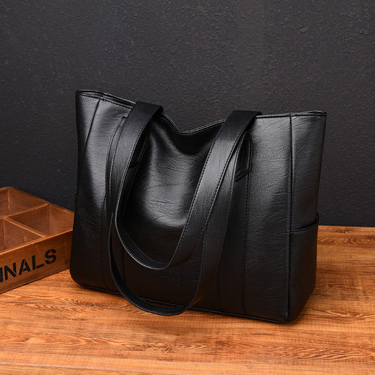 【🏆Gorący produkt】💥Duża pojemność💥Damska skórzana torba na ramię👜