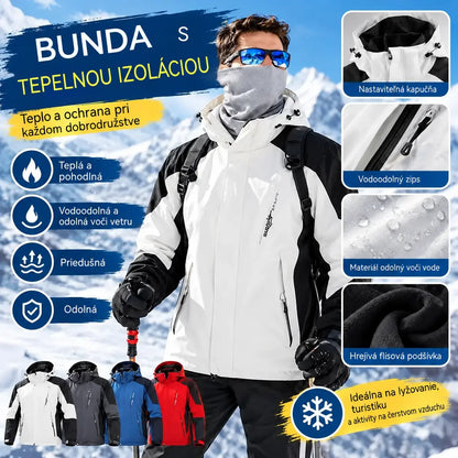 🔥🧥【1 kus, L–6XL】Nová outdoorová bunda 2 v 1 – vodoodolná, vetruodolná a hrejivá, vhodná na turistiku aj každodenné nosenie.
