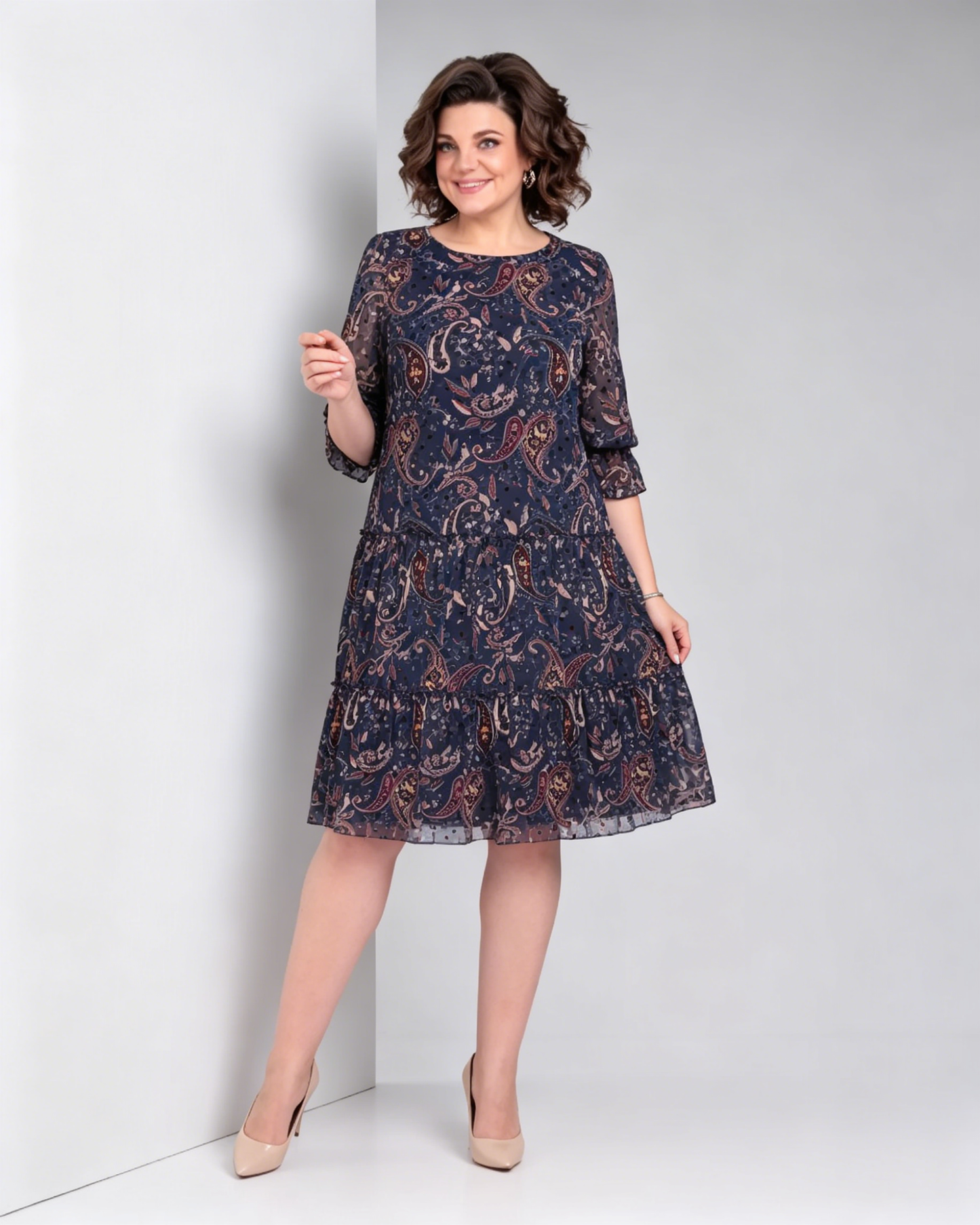 【🥇Bestseller】💥【50% zniżki】👗【S-5XL】Nowa wiosenna sukienka z nadrukiem 2026