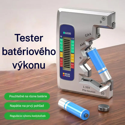 ⚡Testery batérií vám uľahčia život