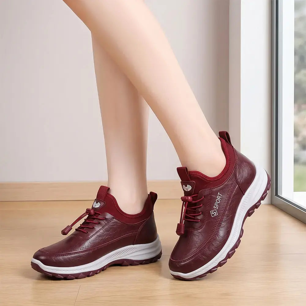 ✨【35-40】Skórzane buty trekkingowe wyściełane polarem – dostępne w wersji jedno- i dwustronnej, odpowiednie na wiosnę, jesień i zimę.