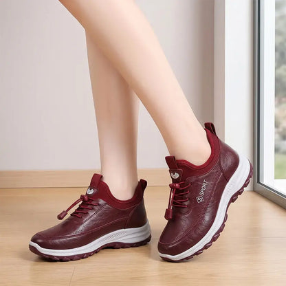 ✨【35-40】Skórzane buty trekkingowe wyściełane polarem – dostępne w wersji jedno- i dwustronnej, odpowiednie na wiosnę, jesień i zimę.