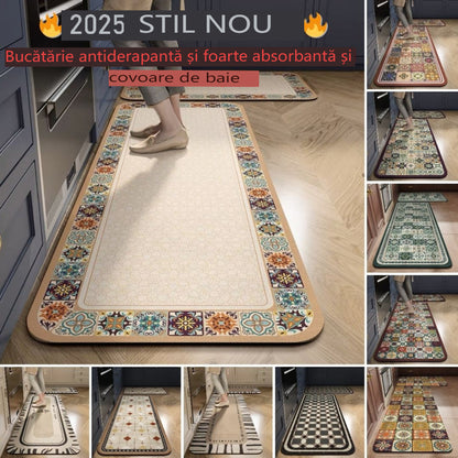 💥💥【Ostatni dzień 80% zniżki】💥【40*60+40*120cm】Maty antypoślizgowe i bardzo chłonne do kuchni i łazienki