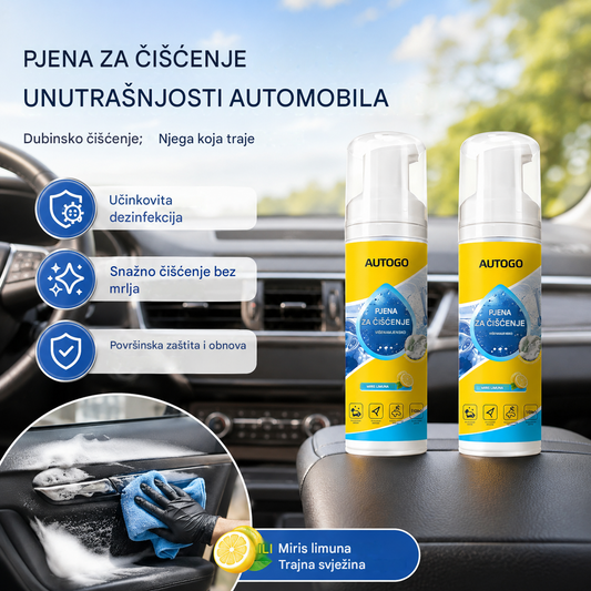 🔥Vruća ponuda 50% POPUSTA🔥Moćno i svestrano pjenasto sredstvo za čišćenje unutrašnjosti automobila