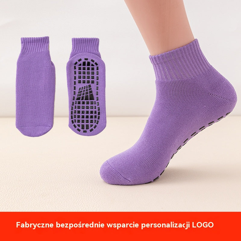 🧦🔥💥Kup 3, a 3 dostaniesz gratis🔥 Zimowe, antypoślizgowe skarpetki podłogowe, bardzo szorstkie i ciepłe, bardzo gruba, wykonane z frotte, Massuje podeszwy stóp