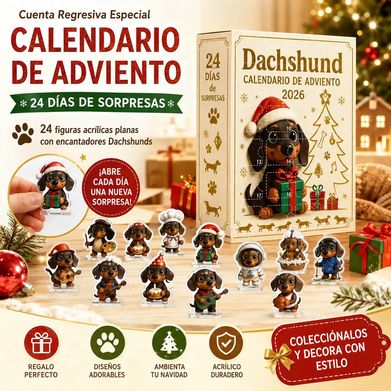 [1 kutija, 24 tablete] Dostupno samo 24 eura 🎁🎁 Više božićnih ukrasa i poklona za rolo zavjese 2026.