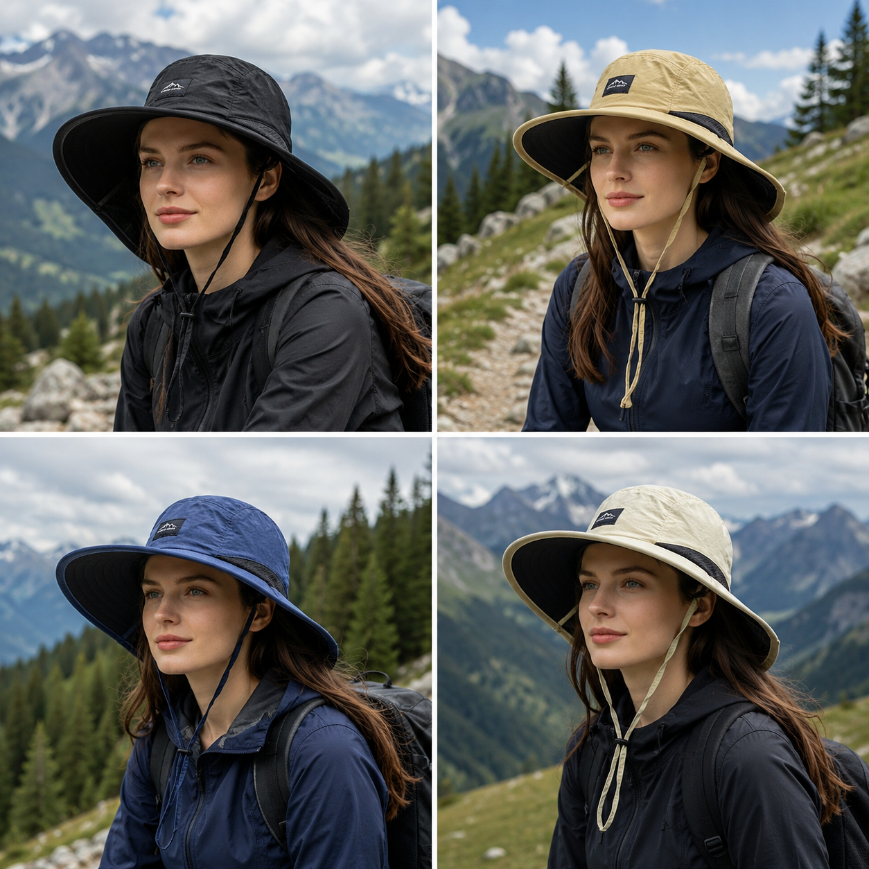 🔥✨【Wydarzenie ograniczone czasowo】【Kup 1, a 1 dostaniesz gratis】🧢Unisexowy składany kapelusz typu bucket chroniący przed słońcem
