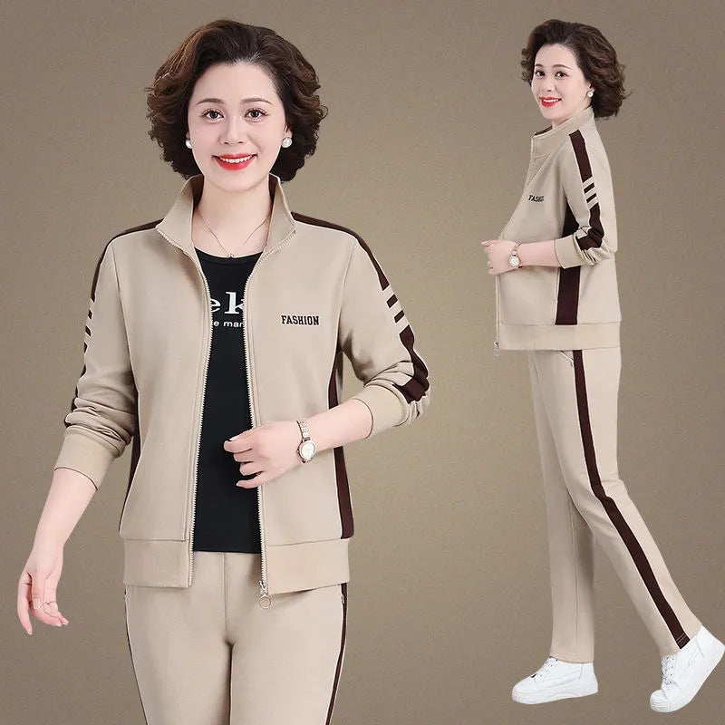 🔥【Novi dolasci za jesen i zimu】🔥【M-5XL】【Jakna + Hlače】😍 Moderna nova jesenska ležerna sportska odijela većih veličina