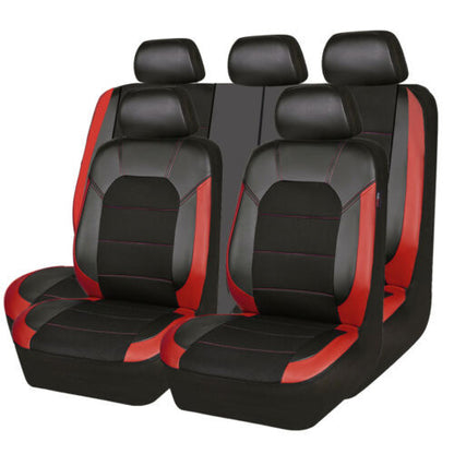 🔥Gran oferta🔥【Compra uno y llévate otro gratis】🚗Funda universal de cuero suave para asiento de coche de cuero empalmado🚗