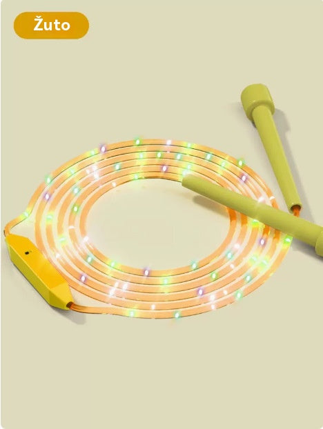 🏃【Kupite 2, dobijte 2 gratis】🌈 LED svjetleće uže za preskakanje za djecu