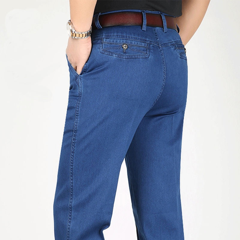 👖【50% OFF】👖 2026 г. Нови мъжки дънки с висока талия голям размер