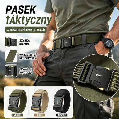 🔥50% zniżki【Długość 120 cm】✅ Męski pasek o wysokiej elastyczności, odpowiedni na każdą okazję: podróż, biznes, wypoczynek