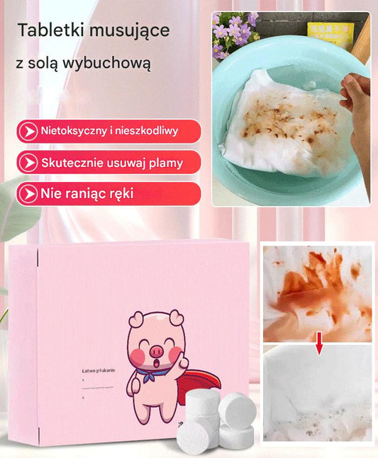 🔥Oferta ogranizona czasowo 💥 Detergent do prania z solą aktywną bioenzymów, usuwa uporczywe plamy, szczegółowe ubrania lśniące czyste.