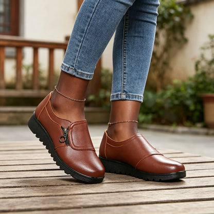 【Rozmiary 35–41】Buty z naturalnej skóry bydlęcej – wygodne, trwałe i z antypoślizgową podeszwą