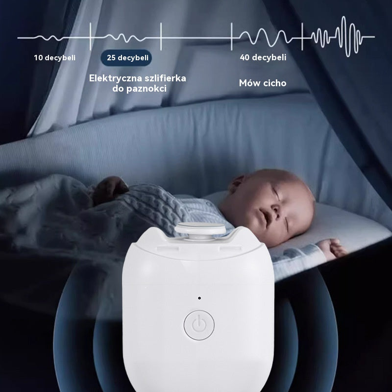 👶Kup 1, drugi dostaniesz gratis! 💅Elektryczny pilnik do paznoksi✨ bezpieczny i używany paznęcija paznoksi, bezpieczny rączno dla niemowląt.