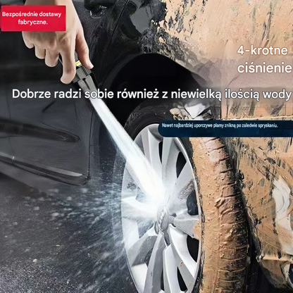 🚿 🔥Ostatni dzień oferty specjalnej! 🔥💧 Pistolet na wodę wysokociśnieniowy: do mycia samochodu, prac ogrodniczych, 10 razy większe ciśnienie, wiele funkcji ⚡