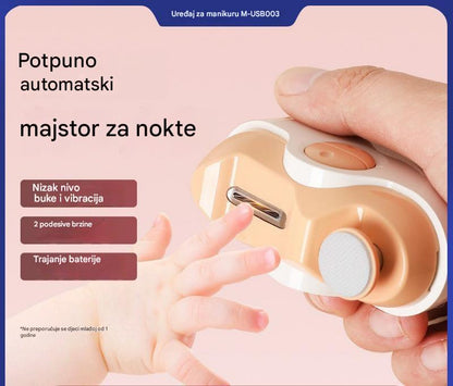 ✂️【Vruća prodaja】💅 【Nadograđena verzija】Višenamjenska električna turpija za nokte sa zaštitom od uklještenja, električne škare za nokte