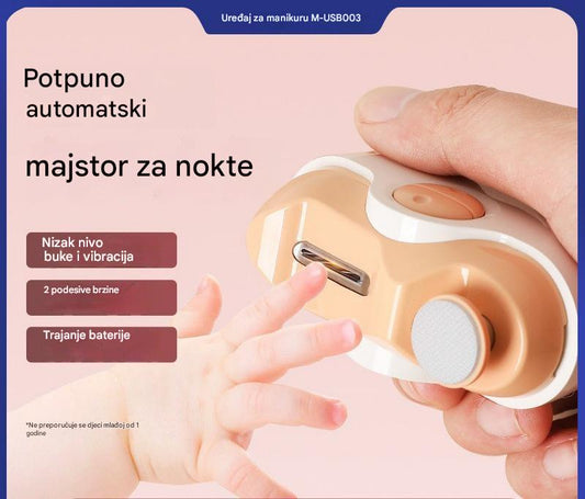 ✂️【Vruća prodaja】💅 【Nadograđena verzija】Višenamjenska električna turpija za nokte sa zaštitom od uklještenja, električne škare za nokte