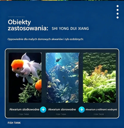 🔥Kup 1, a 1 dostaniesz gratis (2 butelki - 400 sztuk)🐠🌿 Tabletki do oczyszczania wody akwariowej + tabletki natleniające