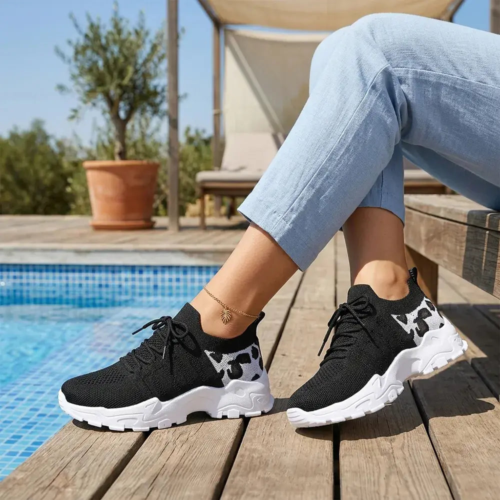 【36-43】👟 Cholewka z oddychającej siateczki – utrzymuje stopy suche i zapewnia wygodę przez cały dzień, idealne do noszenia na co dzień.