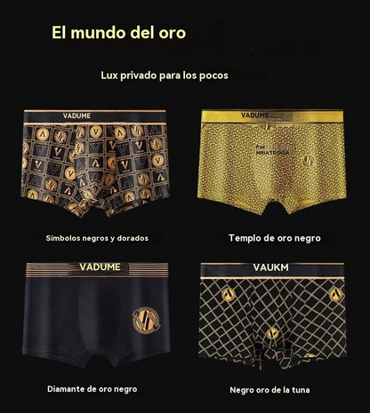 🔥Compra 2 y llévate 2 gratis🔥Bóxers magnéticos de lujo para hombre (modelo 2026)