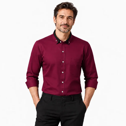 【S-4XL】👕 Nowa męska koszula w stylu business-casual – przewiewna (kolekcja 2026)