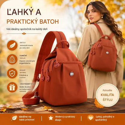 💥【Špeciálna časovo obmedzená ponuka】👜Variabilný batoh s viacerými vreckami a crossbody kabelka